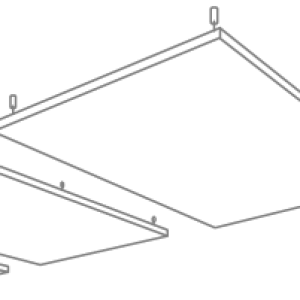 Deckenabsorber von AkustikKompetenz