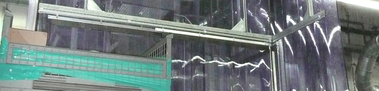 Streifenvorhang